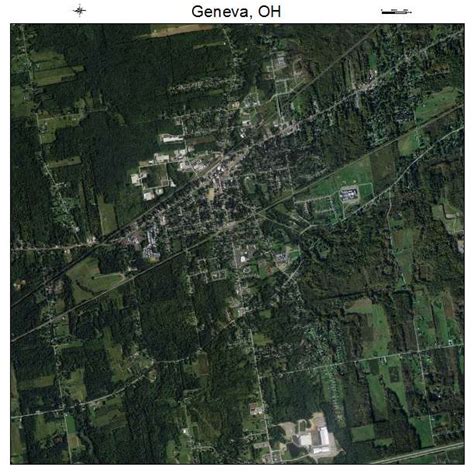 Aerial Photography Map of Geneva, OH Ohio