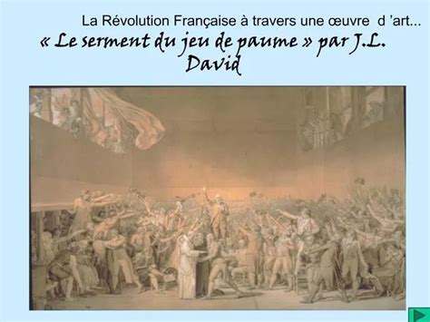 PPT La R Volution Fran Aise Travers Une Uvre D Art PowerPoint