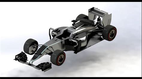 F1 Car In Solidworks Youtube