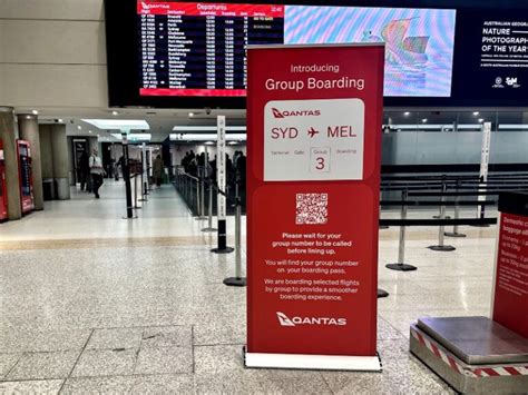 Qantas Rolls Out Boarding Groups