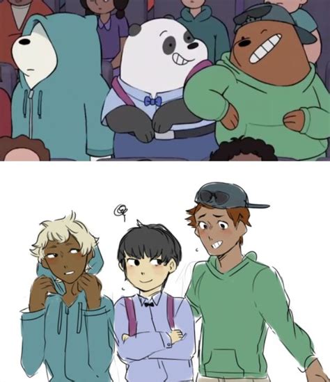 We Bare Bears Humanized This Show Is A T We Are Bears