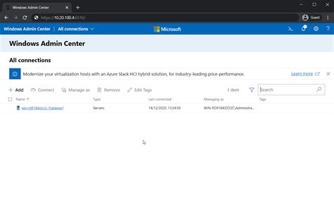 Download Windows Admin Center A Comprehensive Guide