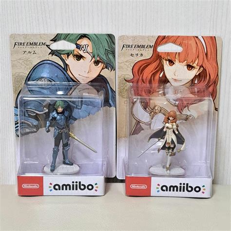 アルムandセリカ Amiiboファイアーエムブレムエコーズ メルカリ