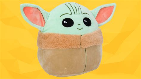 Snuggle The Child with Squishmallows' Adorable Baby Yoda - The Toy Insider