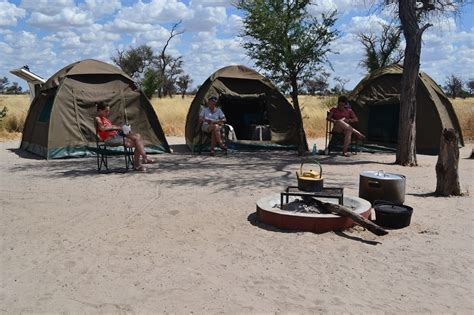 Central Kalahari Game Reserve Campsites Bush Camps Lodges Botswana