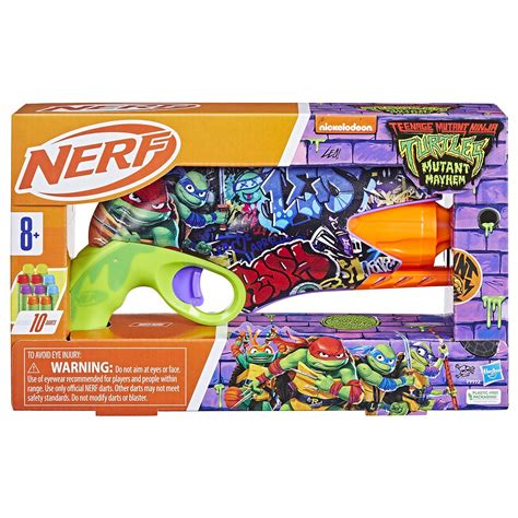 May Nerf Teenage Mutant Ninja Turtles Blaster Toy Previews World