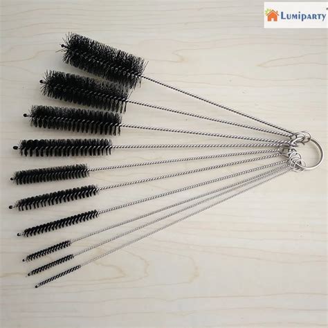 Saideng Pcs Nylon Tube Brushes Straw Set Pipe Jewelry Cleaning Brush