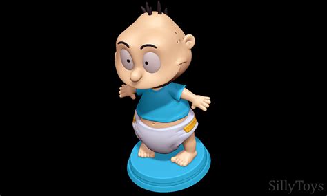 Fichier 3d Tommy Pickles Rugrats 👾・modèle à Télécharger Et à Imprimer En 3d・cults