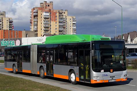 Литва MAN A23 Lion s City G NG313 CNG 126 Фото Автобусный транспорт