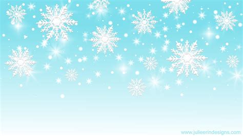 winter-snowflakes-zoom-background - Julie Erin Designs