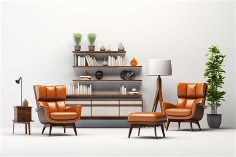 Premium Ai Image Modern Furniture Background