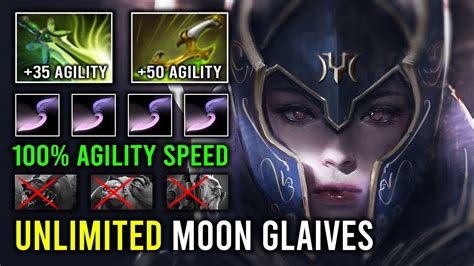 100 Full Agility Speed Unlimited Glaives Bounce DPS Hyper Carry 980