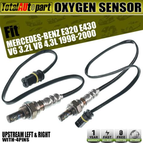 2x O2 Oxygen Sensors For Mercedes Benz E320 E430 1998 2000 Upstream