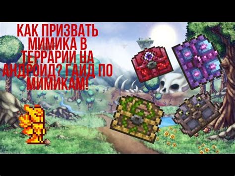 КАК ПРИЗВАТЬ МИМИКА В ТЕРРАРИИ? ГАЙД ПО МИМИКАМ! - YouTube