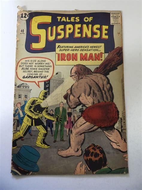 Tales Of Suspense 40 1963 2nd App Of Iron Man PR Condition See Desc