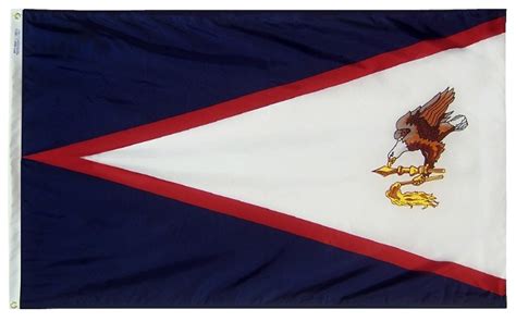 Buy 2 x 3' Nylon American Samoa Flag | Flag Store USA