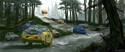 Cars 2 concept art by John Nevarez (Part 1 of 2). - Blooming Concepts