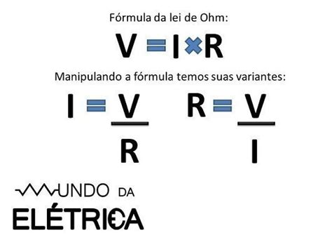 Lei De Ohm Mundo Da Elétrica