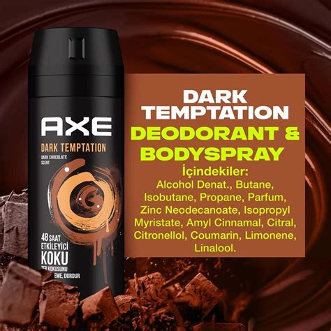 Axe Dark Temptation Erkek Deodorant 150 ML Fiyatı Avansas