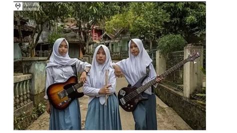 7 Potret Voice Of Baceprot Grup Metal Hijaber Asal Garut Akan Tur 4