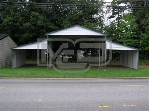 Metal Barn Boxed Eave Roof W X L X H Carolina Barn