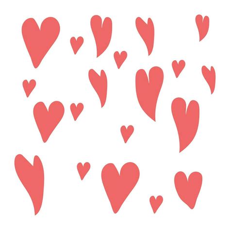 Free Vector Collection Of Illustrated Heart Icons 28711069 Vector Art