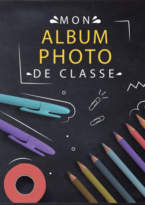 Mon Album Photo De Classe Carnet photo à compléter de la maternelle