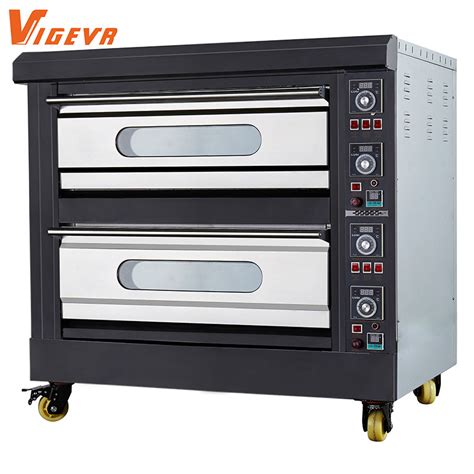 Commercial Industrial Bakery Equipment Electric Deck Pizza Bread Baking