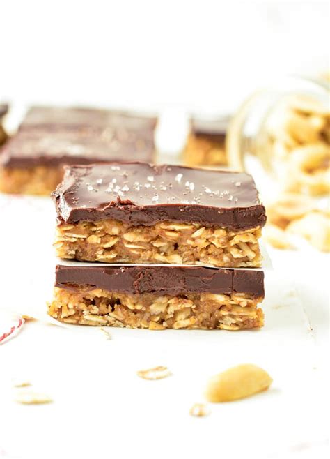 No Bake Oatmeal Bars Healthy The Conscious Plant Kitchen