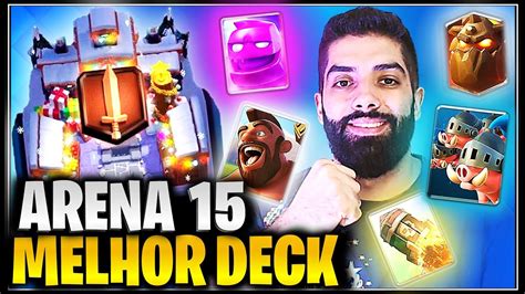 Melhores Decks Para Arena Arena Lend Ria No Clash Royale Youtube