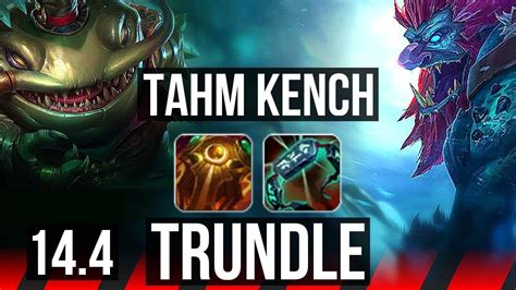 Tahm Kench Vs Trundle Top 8312 Tr Diamond 144 Youtube