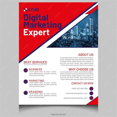 Premium Vector Corporate Business Flyer Template