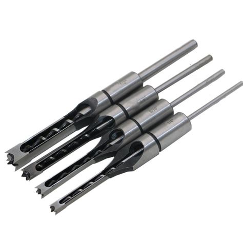 High Hardness Hss Metric Mortising Chisel Woodwork Square Hole Drill