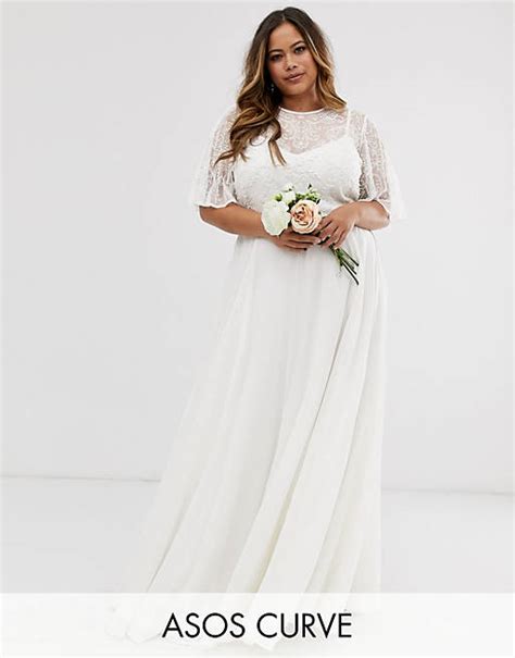 Asos Edition Curve Embellished Bodice Wedding Dress Asos