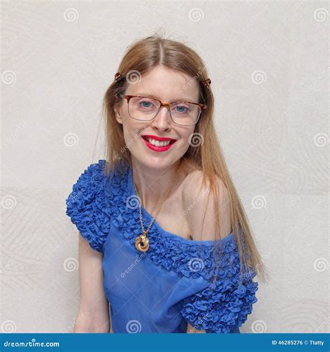 Geek Chic Stock Photo Image Of Female Pretty Chic 46285276