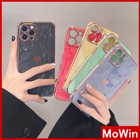 Casetify Mowin เคสไอโฟน เคส Iphone ซิลิโคนนุ่มหรูหราโลหะชุบ หินอ่อน