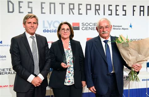 Trophées des entreprises familiales Iserba lauréat du trophée de la