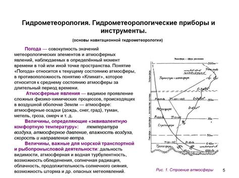 Гидрометеорология. Гидрометеорологические приборы и инструменты ...