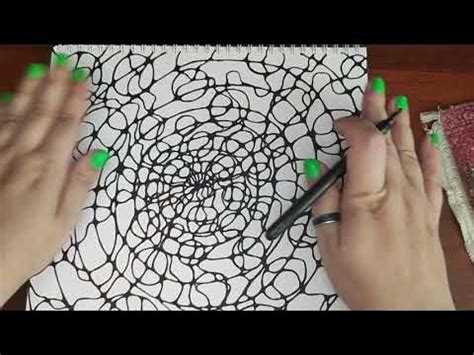 Нейрографика Мандала исполнения желаний - YouTube
