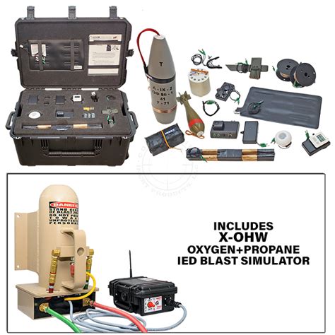 X Ohw Platoon Level Functional Ied Training Kit W Oxygenpropane Ied