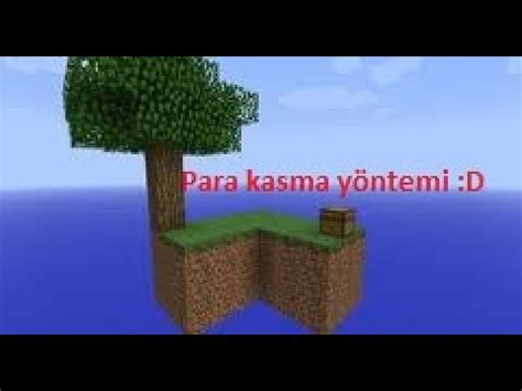 Craftrise Skyblock En İyi Para Kasma Yöntemi YouTube