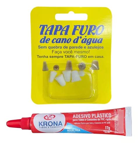 Tapa Furo Cano De Água Furado 5 Medidas Rosca Cola Pvc 17g MercadoLivre