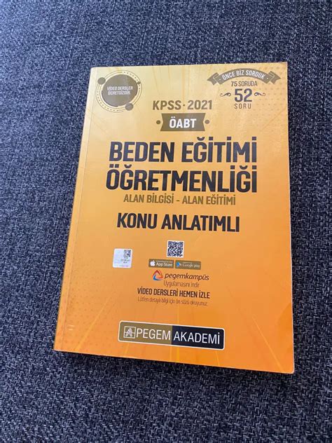 Kpss için Beden Eğitimi Öğretmenliği konu anlatımı kitabı Kitap