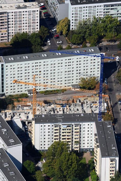 Berlin Von Oben Baustelle Zum Neubau Einer Mehrfamilienhaus