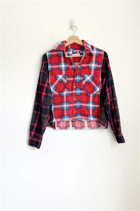 Vintage Reworked Flannel Urban Outfitters