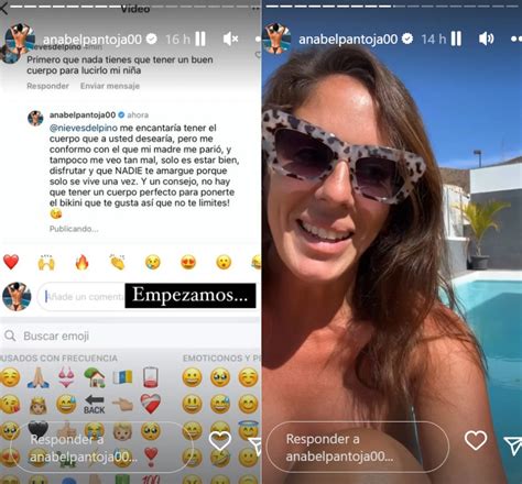 Anabel Pantoja Responde A Las Cr Ticas Por Su Ltimo V Deo En Bikini