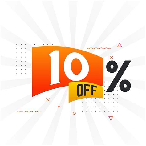 10 Por Ciento De Descuento Especial Ofrecimiento De Descuento 10 De