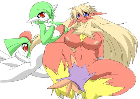 Rule 34 Blaziken Duo Gardevoir Green Hair Kirlia Pokemon Pokemon Species Pokemon Gsc Pokemon