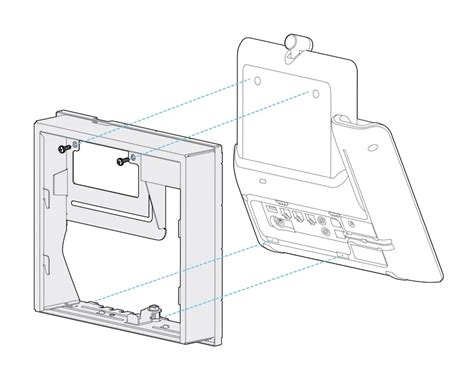 Spare Wallmount Kit For Cisco Uc Phone Cp Wmk