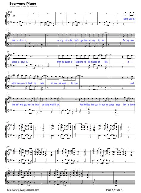 Free Seven Nation Army The White Stripes Sheet Music Preview Seven